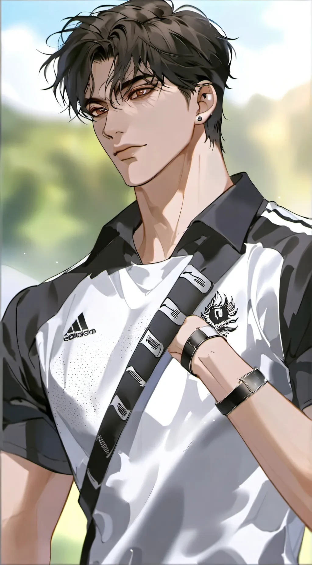 ai character: Heaven  background