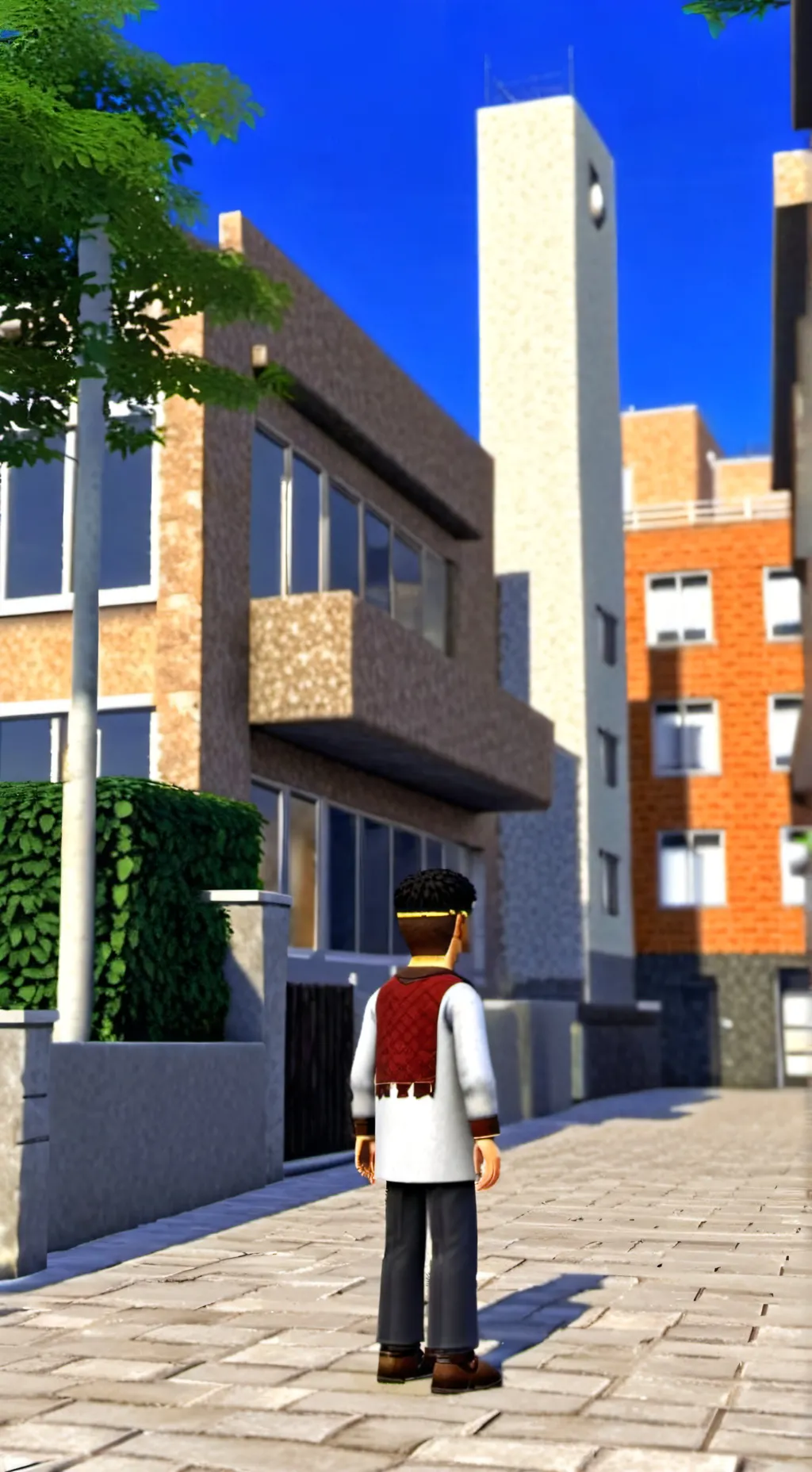 ai character: Disclaimer  background