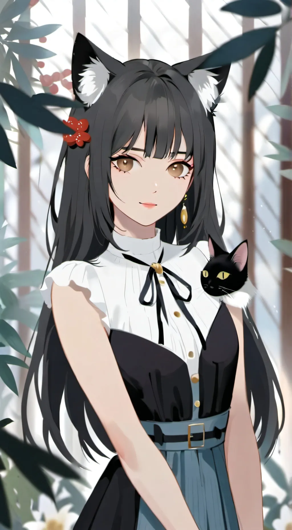 ai character: ayaine  background