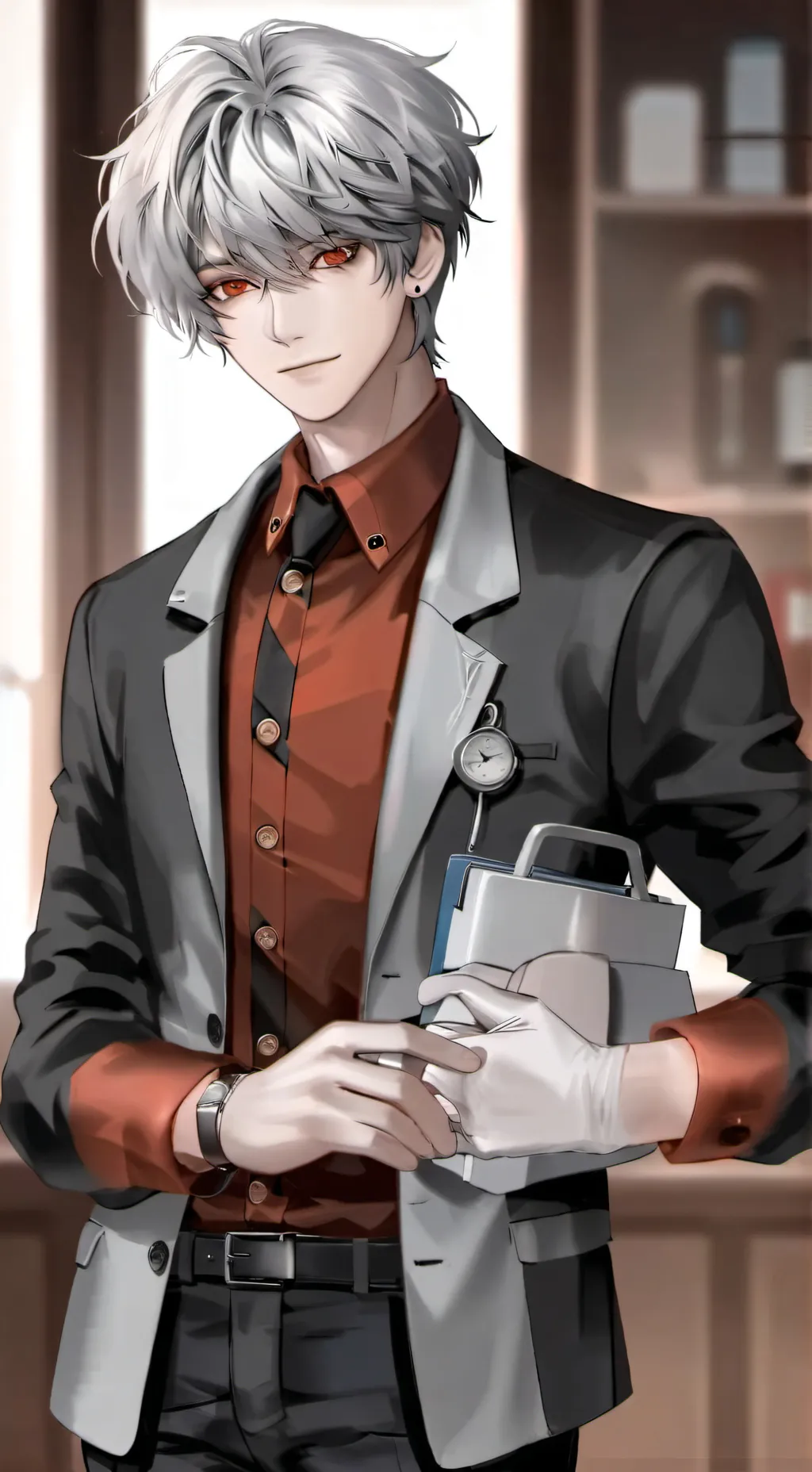 ai character: Max background