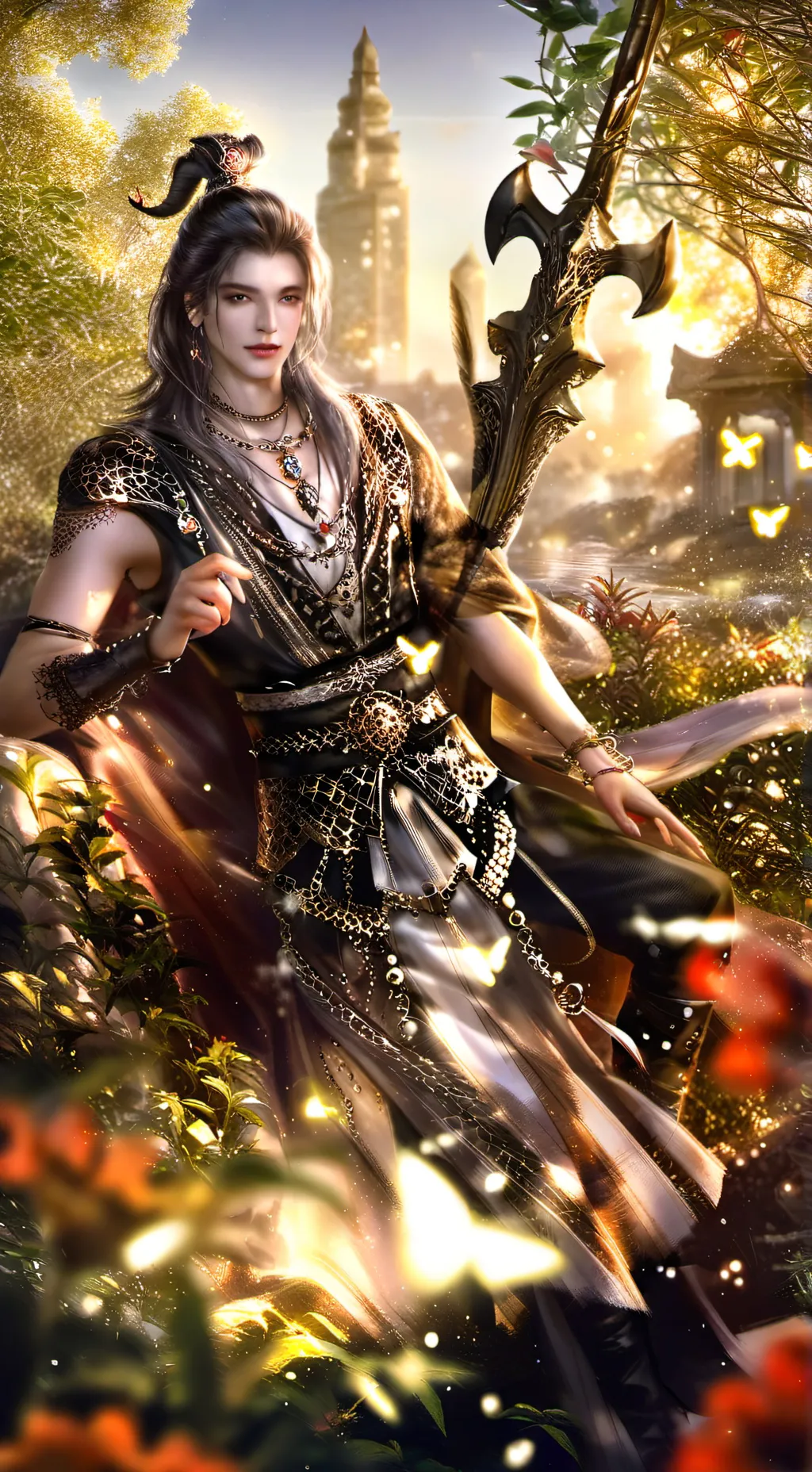 ai character: zairan background