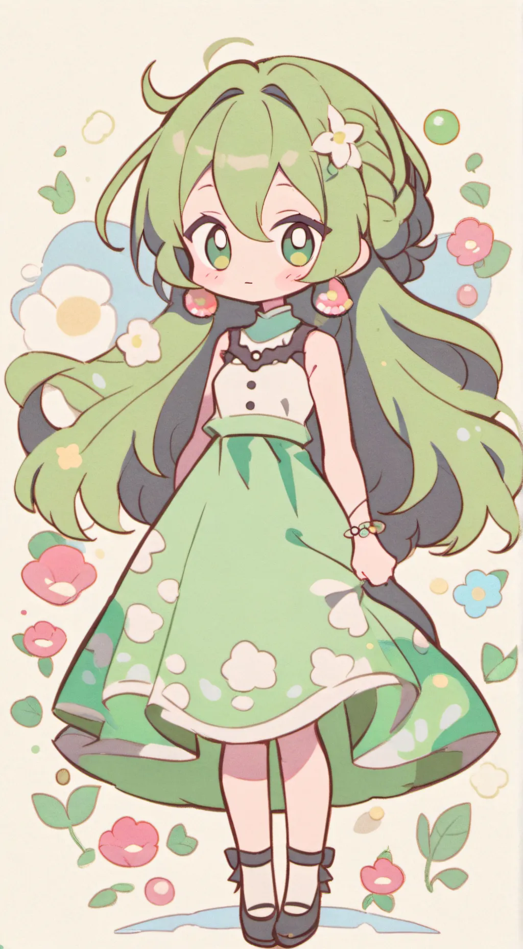 ai character: ? background