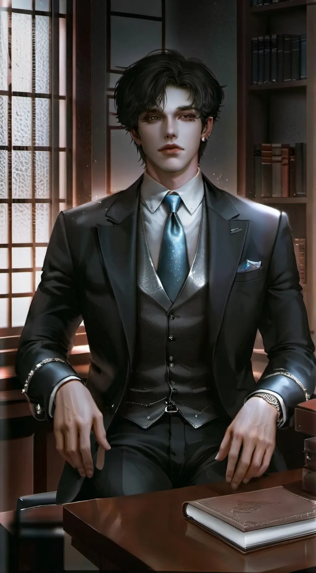 ai character: Asher background