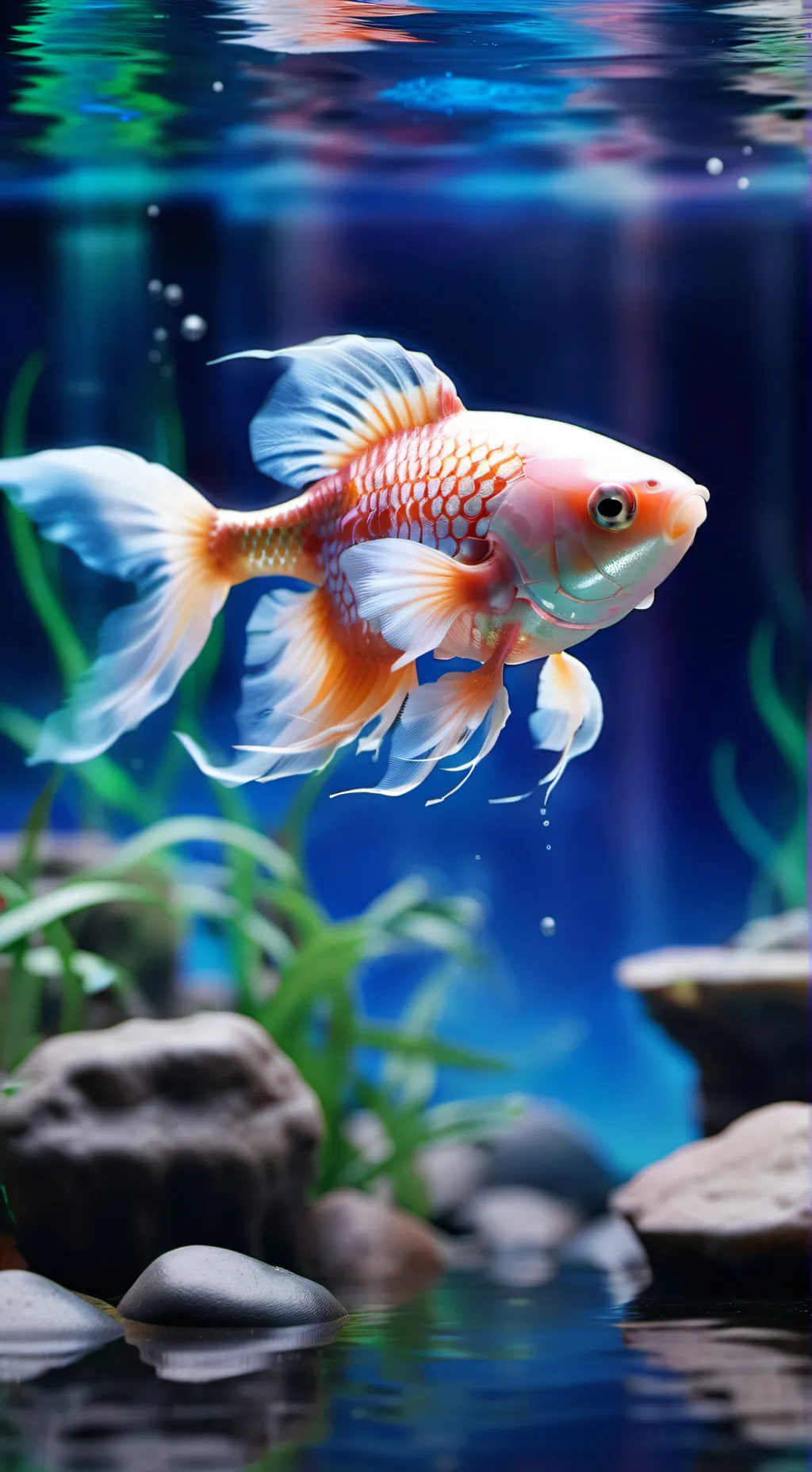 ai character: FISH background