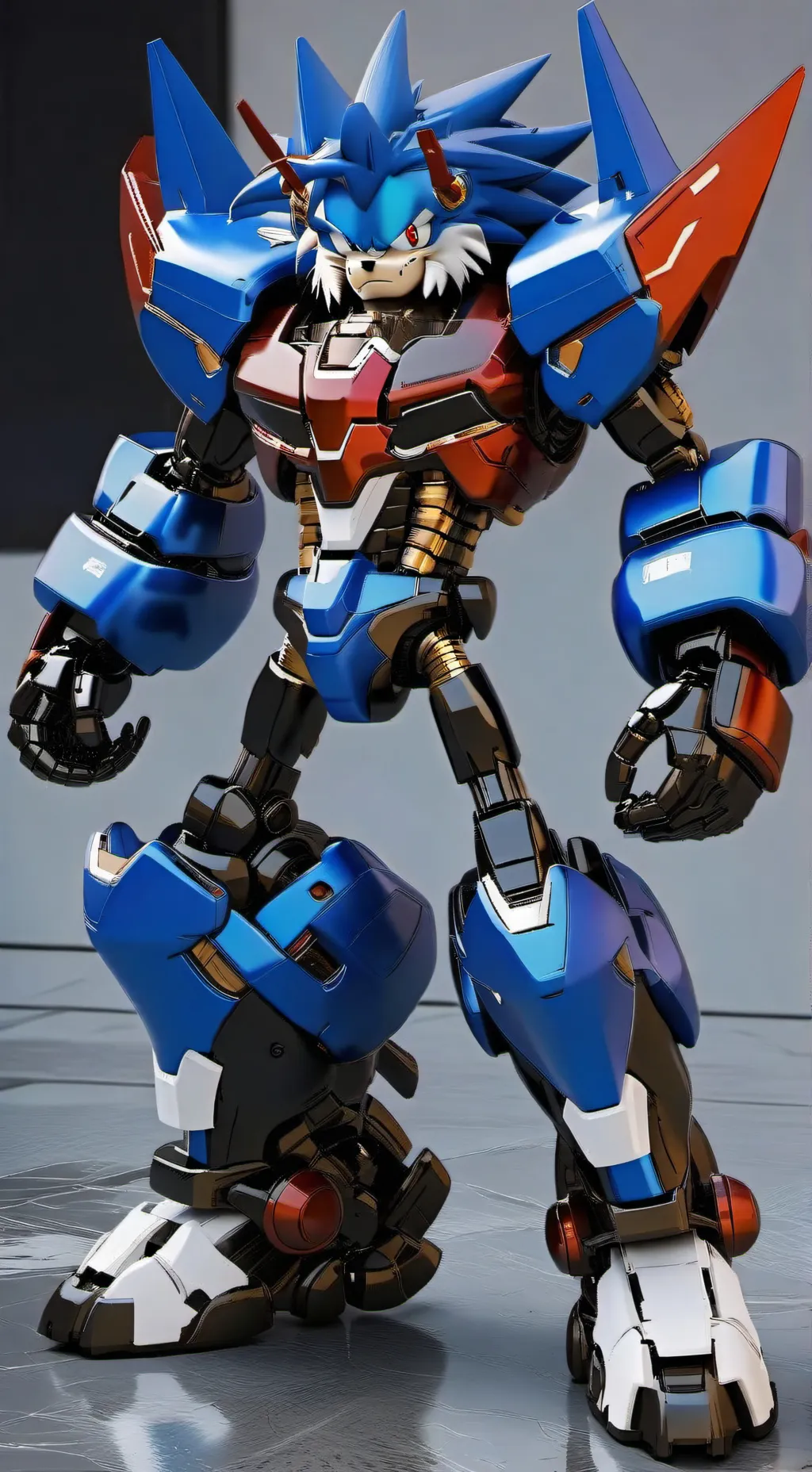 ai character: Mechadrix background