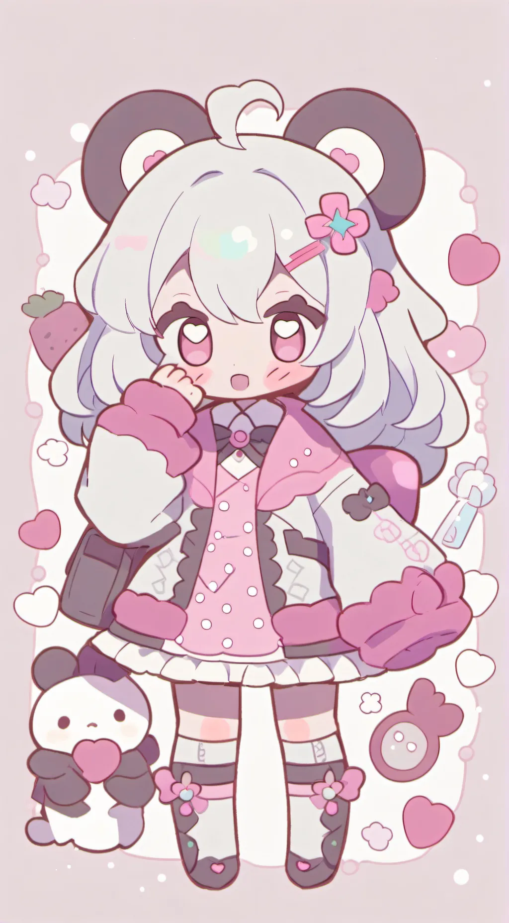 ai character: DW Sprouts World background