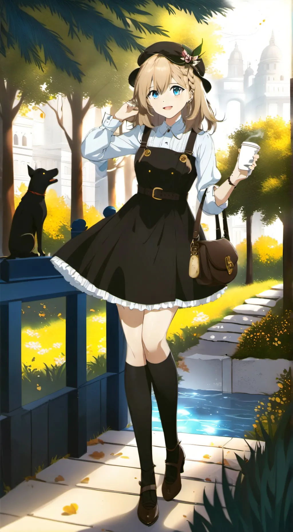 ai character: Kelly  background