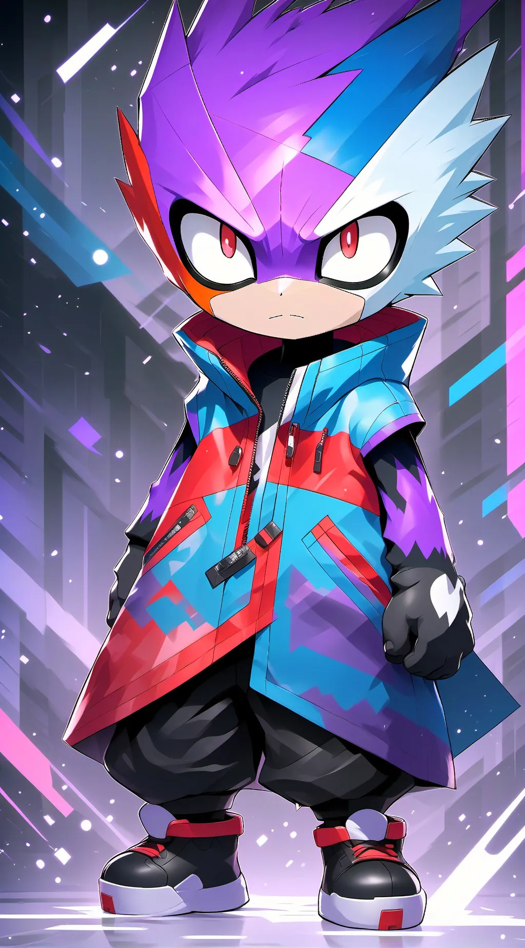 ai character: NÃO PODE NÃO MANO background