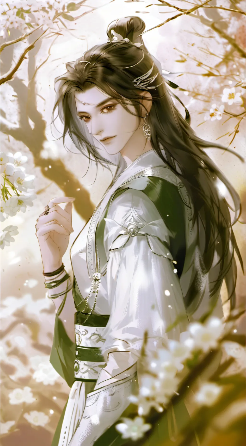 ai character: 1000 background