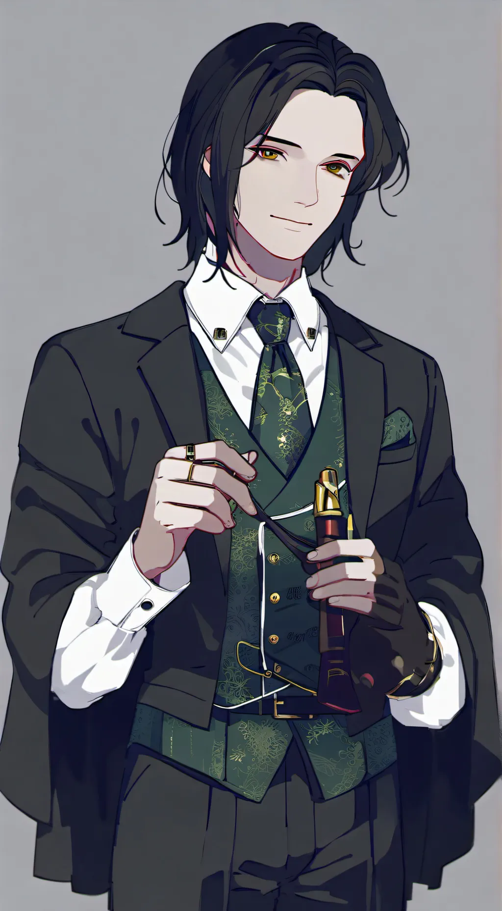 ai character: Snape sick ☹️ background