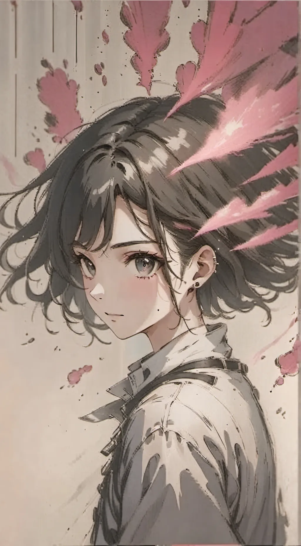 ai character: Katsuki Bakugo background