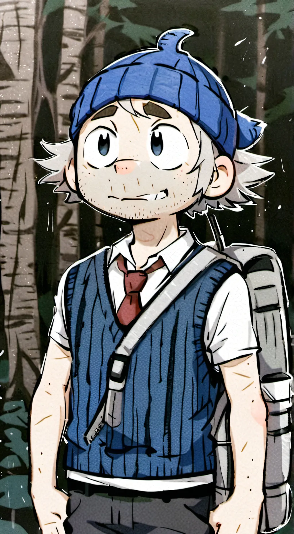 ai character: Darwin Watterson  background