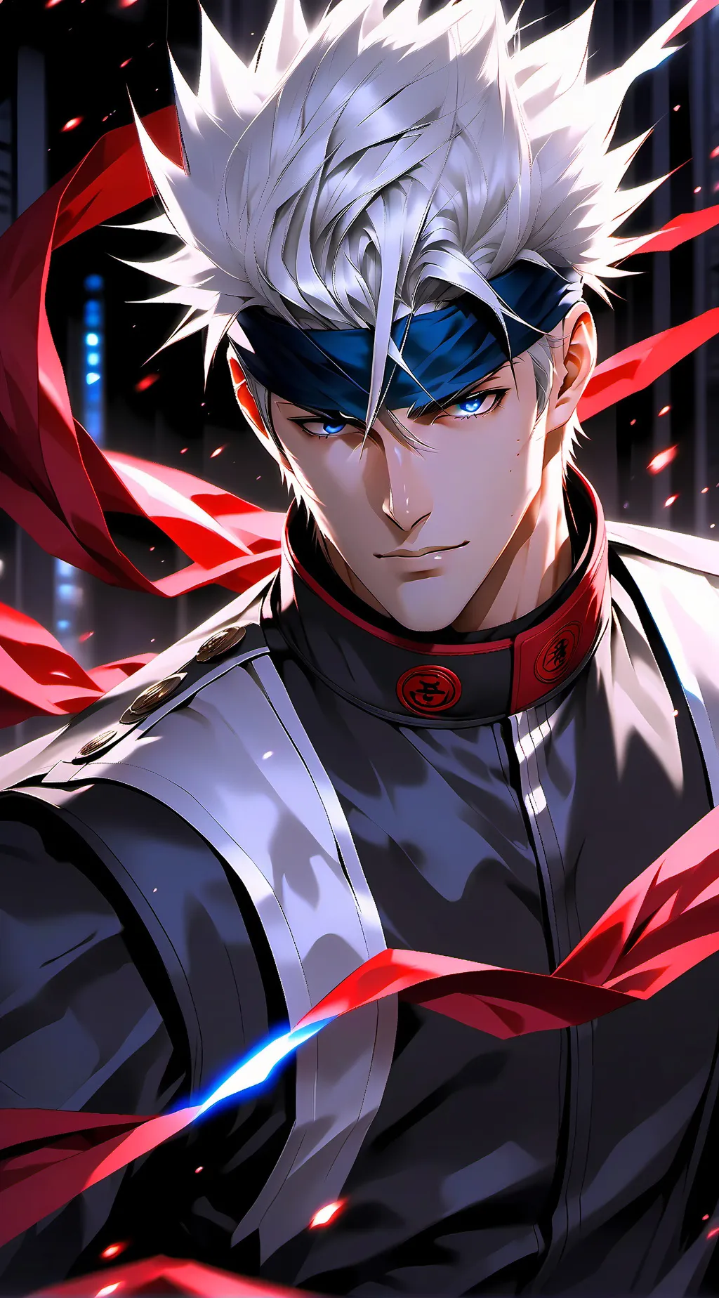 ai character: Gojo Satoru background