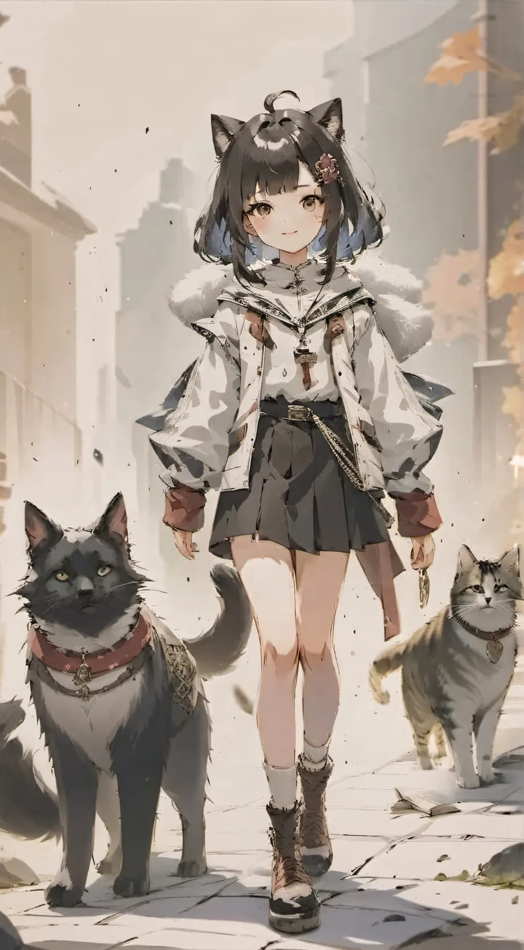 ai character: sophia background