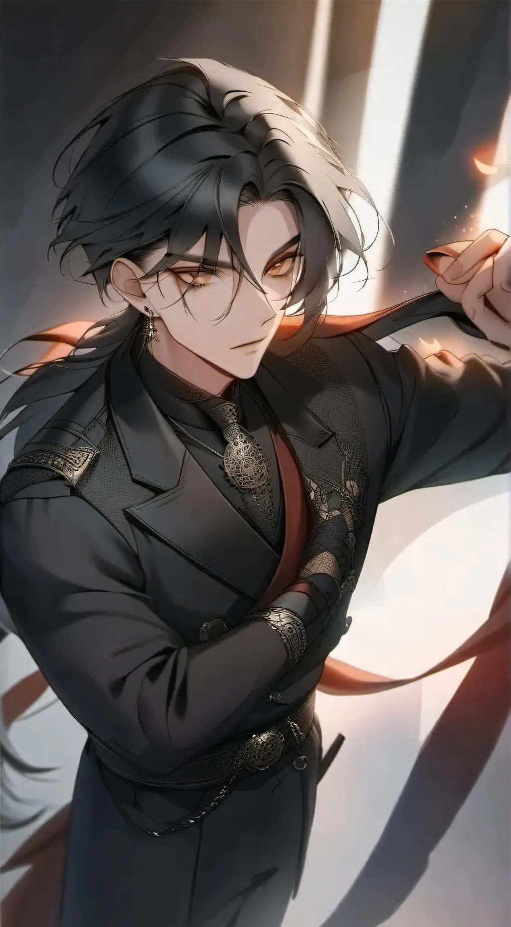 ai character: Leo background
