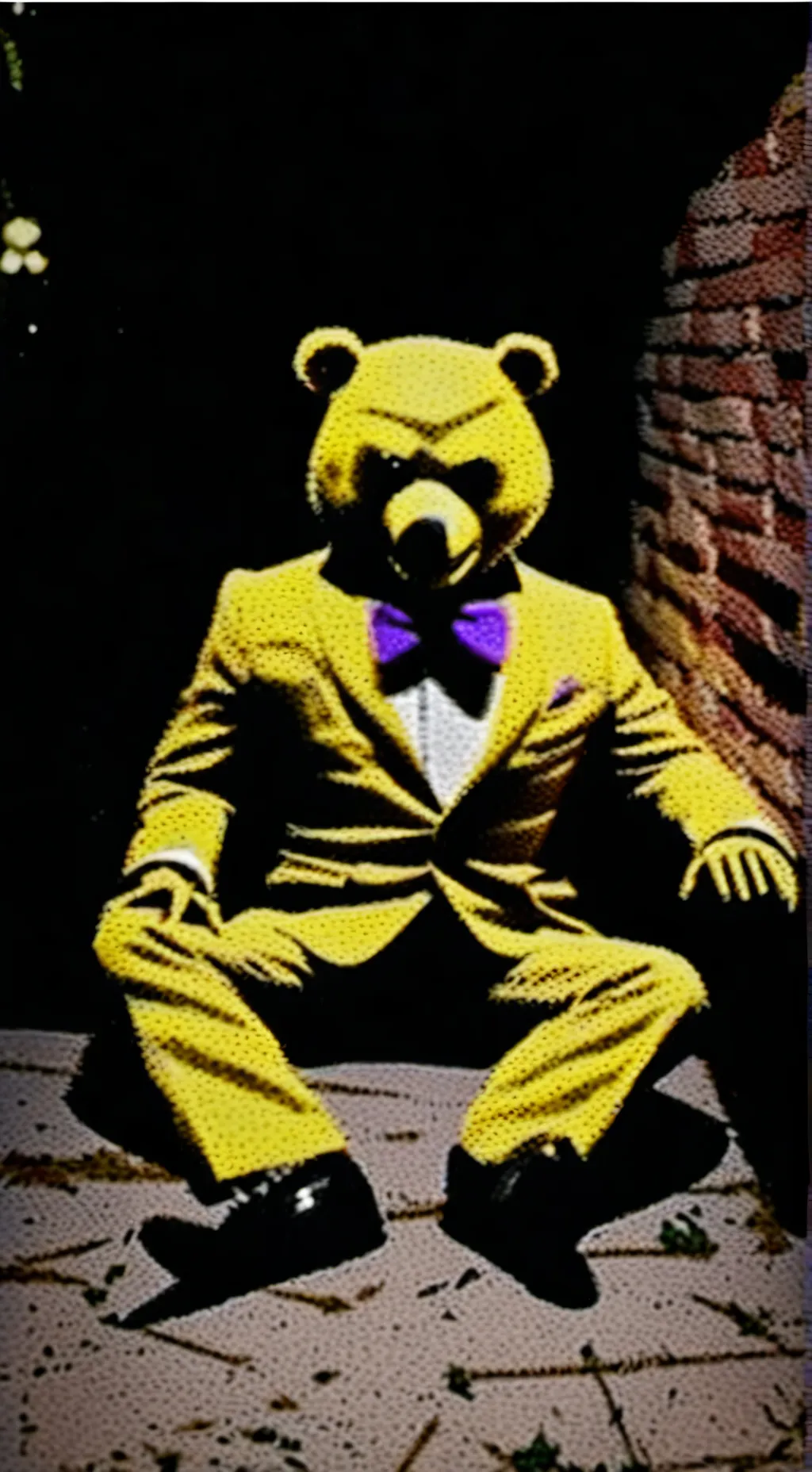 ai character: Golden Freddy background