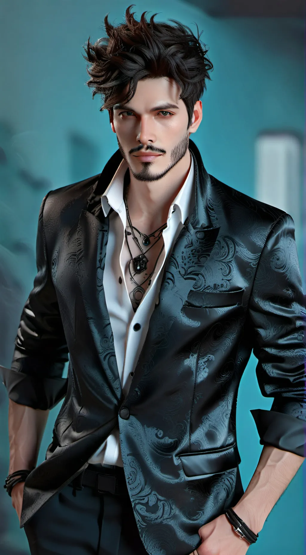 ai character: Pierre (papa) background