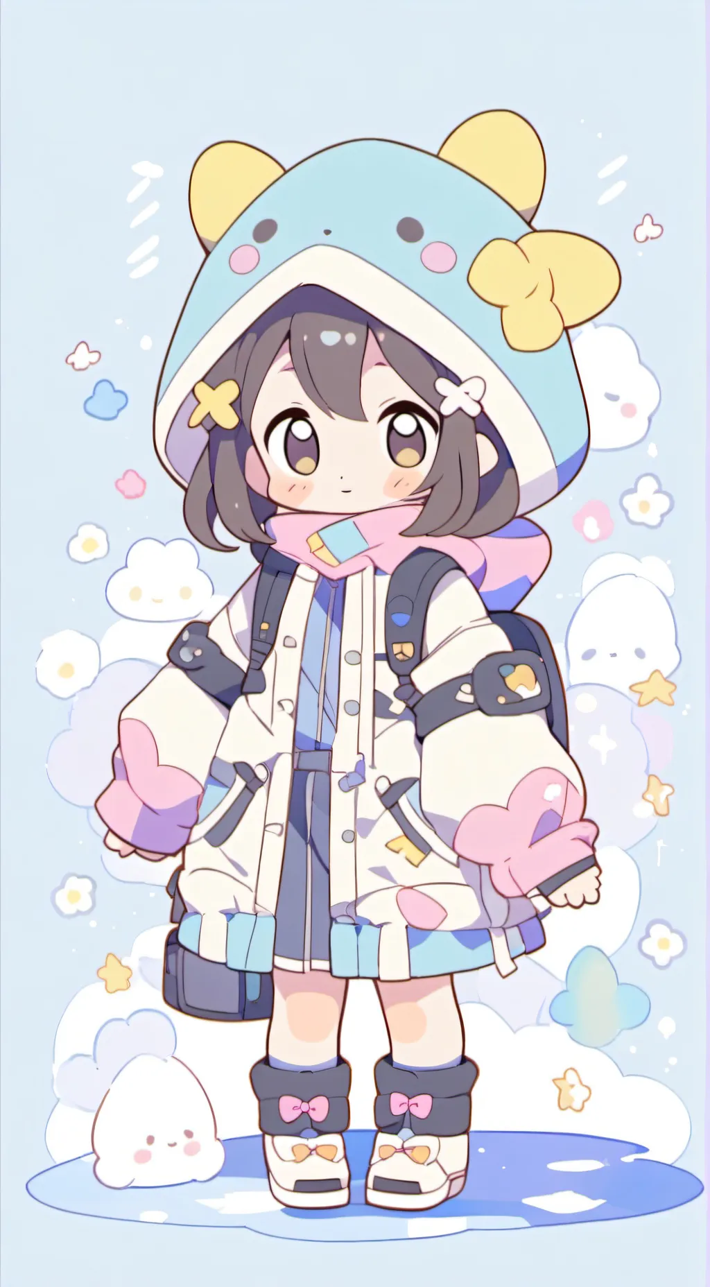 ai character: PK XD background