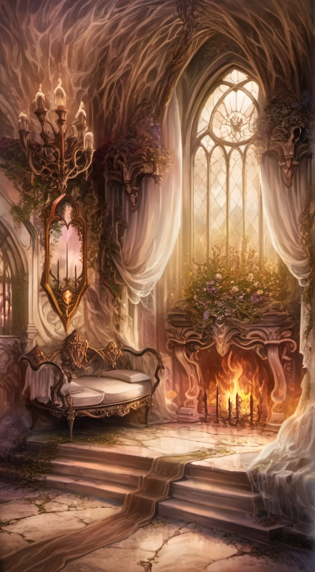 ai character: Mha your story background