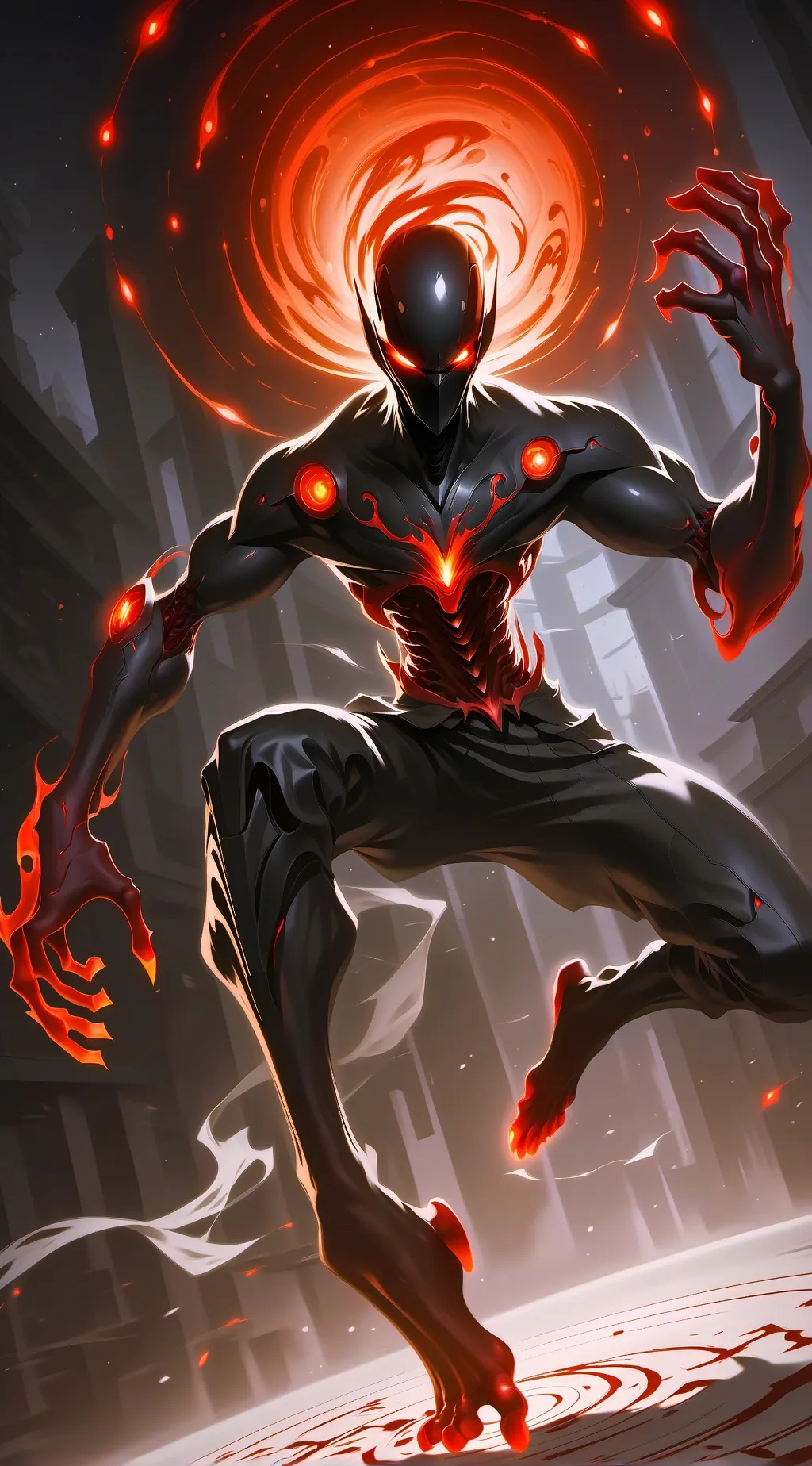 ai character: narrator background