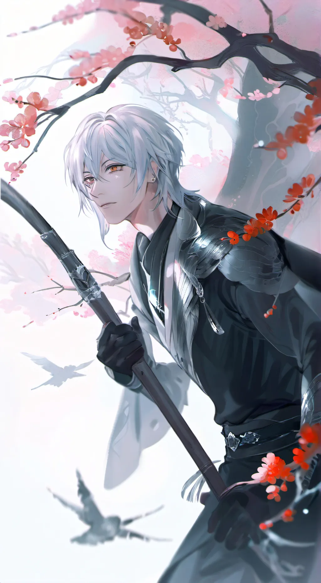 ai character: Ryo  background