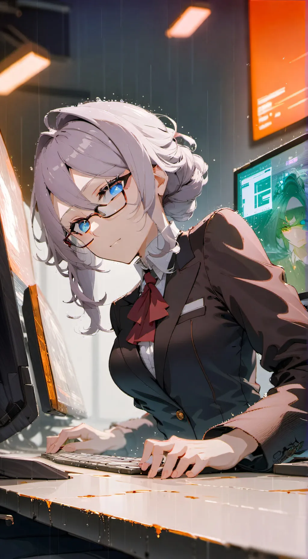 ai character: Rei background