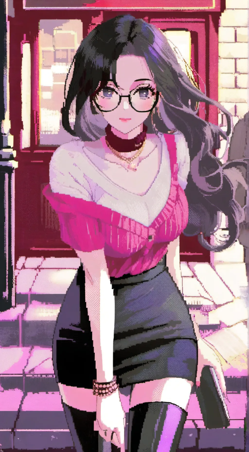 ai character: Sydney  background