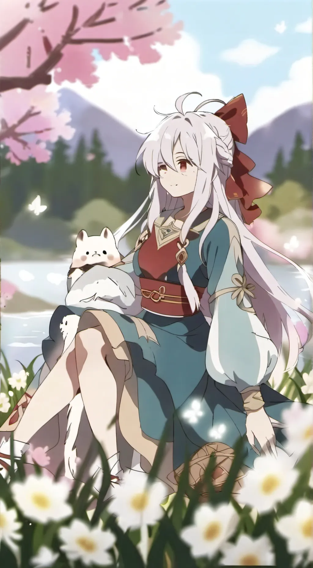 ai character: esqueleto x zombie background