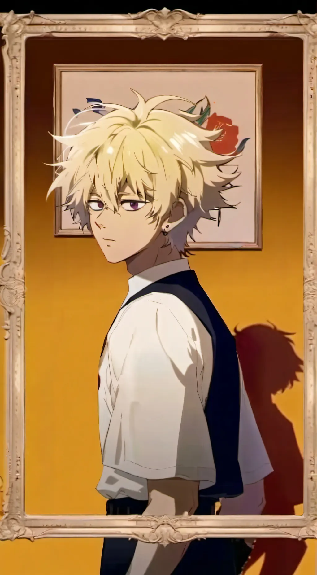 ai character: mha fantasy  background