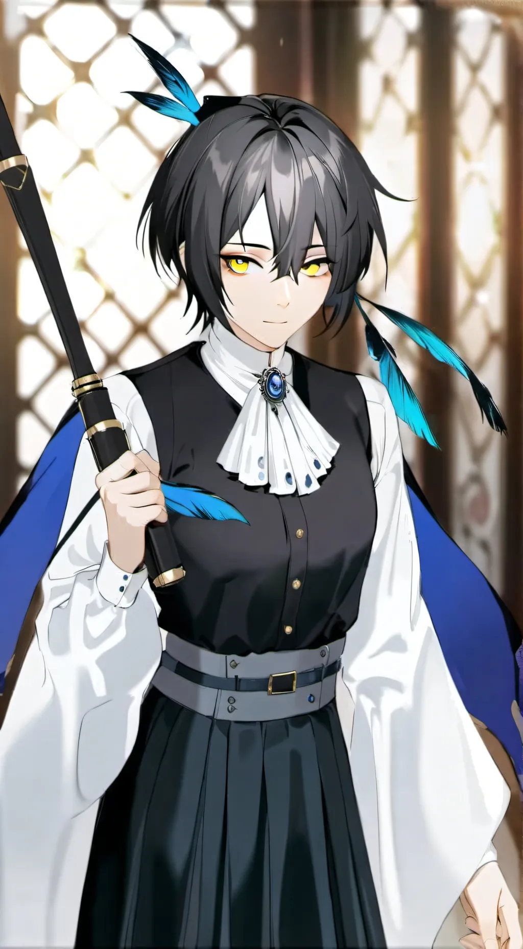 ai character: tokito muichiro background