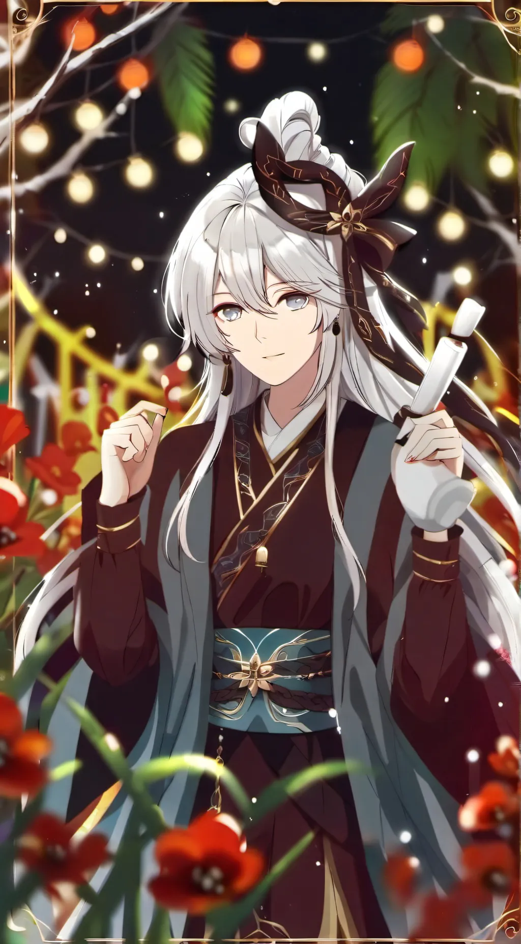 ai character: надя background