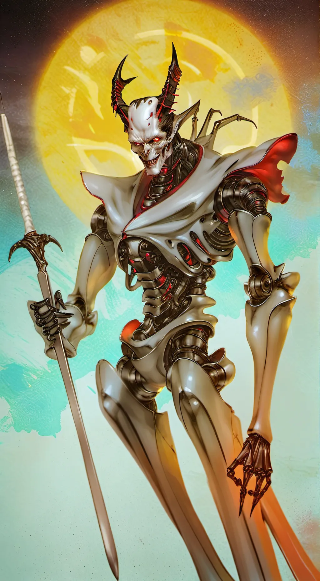 ai character: Silverblade:6-x background