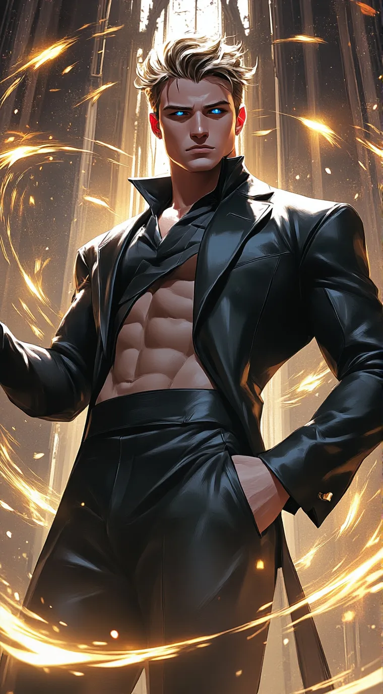 ai character: Alexander 🖤 background