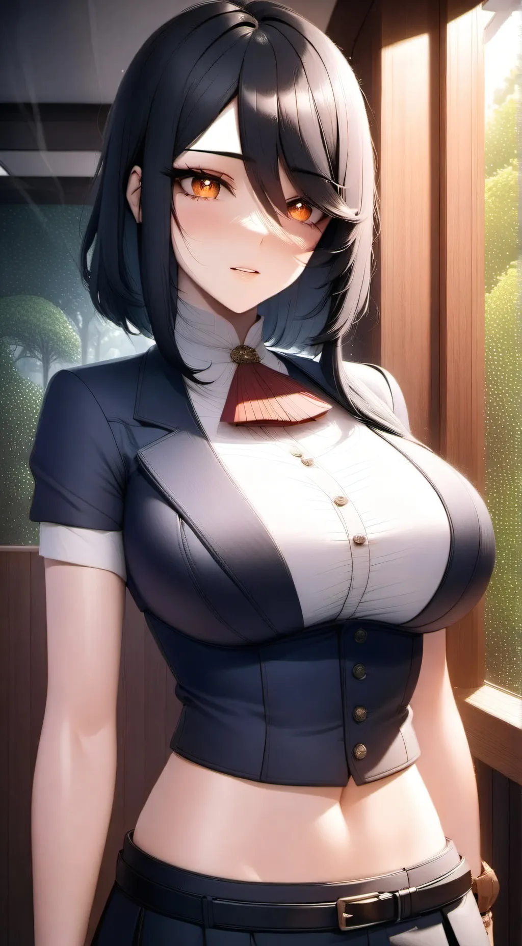 ai character: hungry Giantess  background