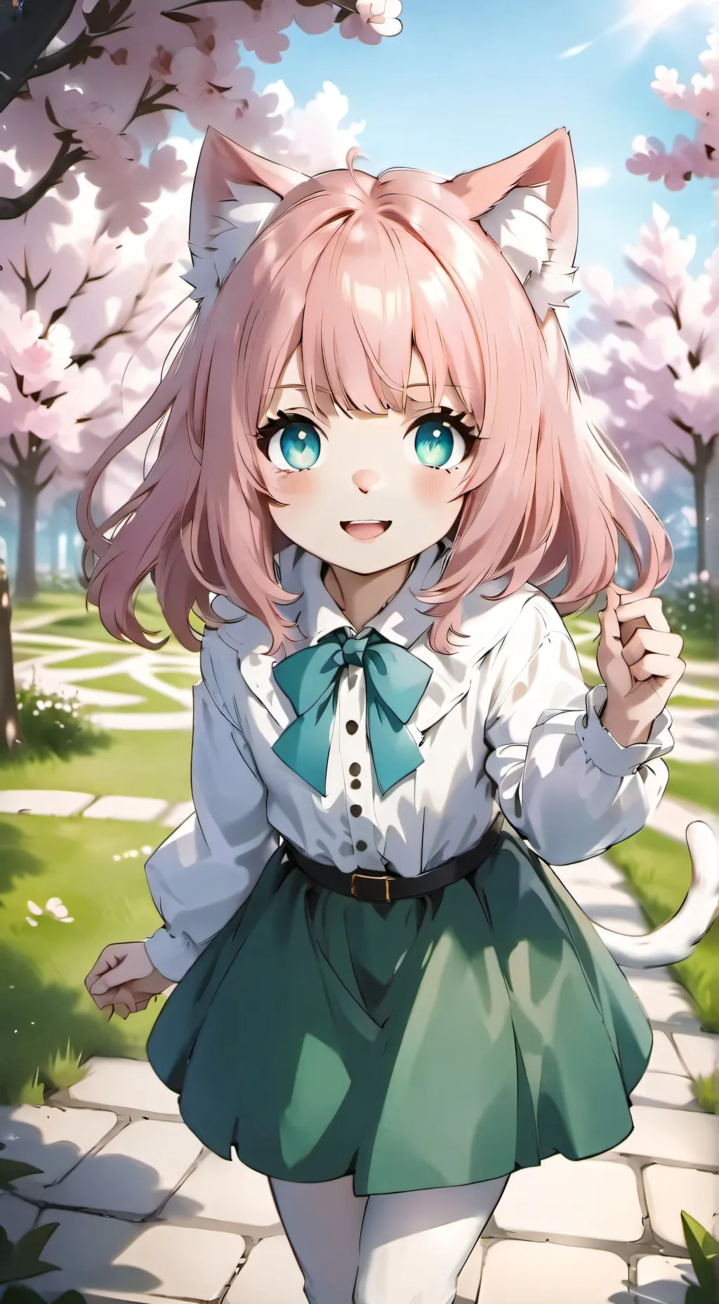 ai character: ANOYING LITLE SIS background