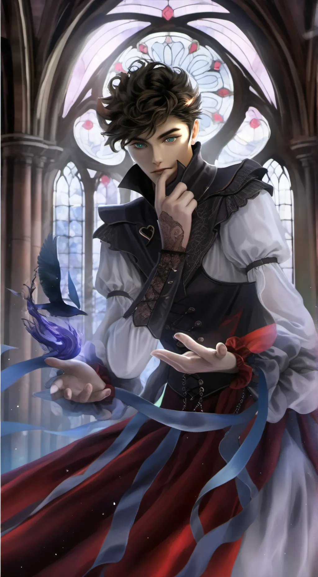 ai character: Théo  background