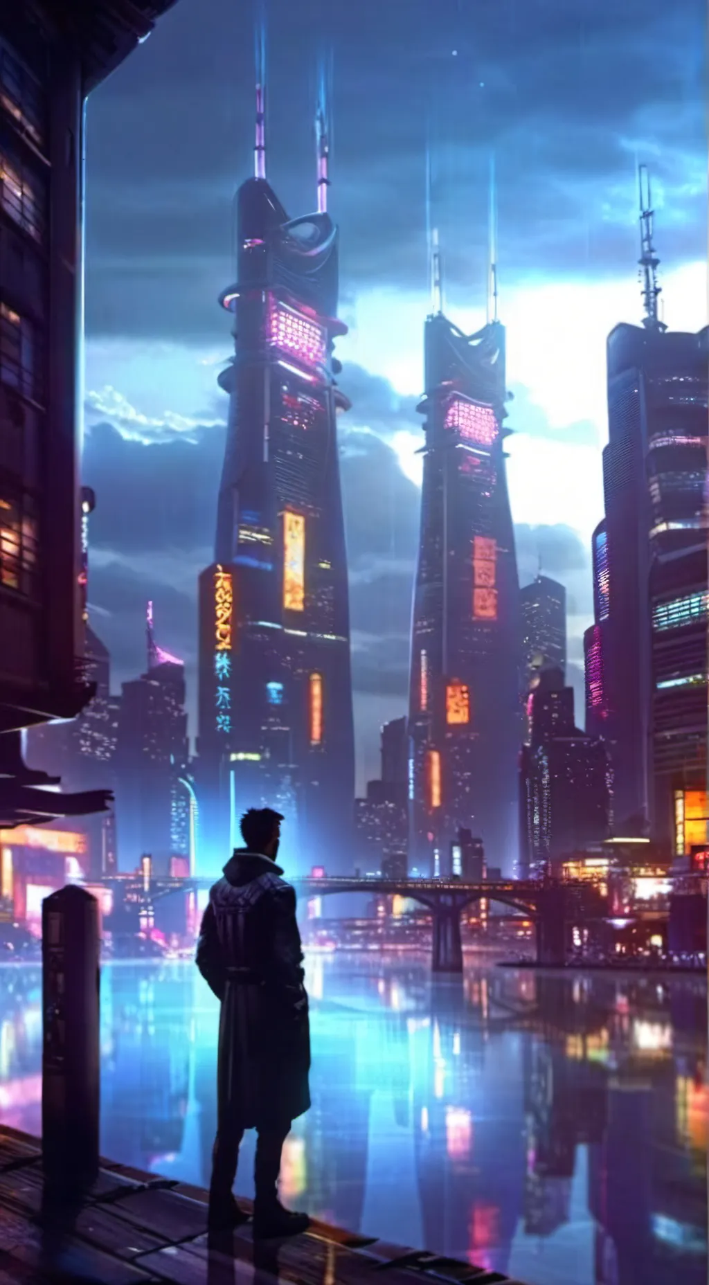 ai character: PØP64!(hater☑ background