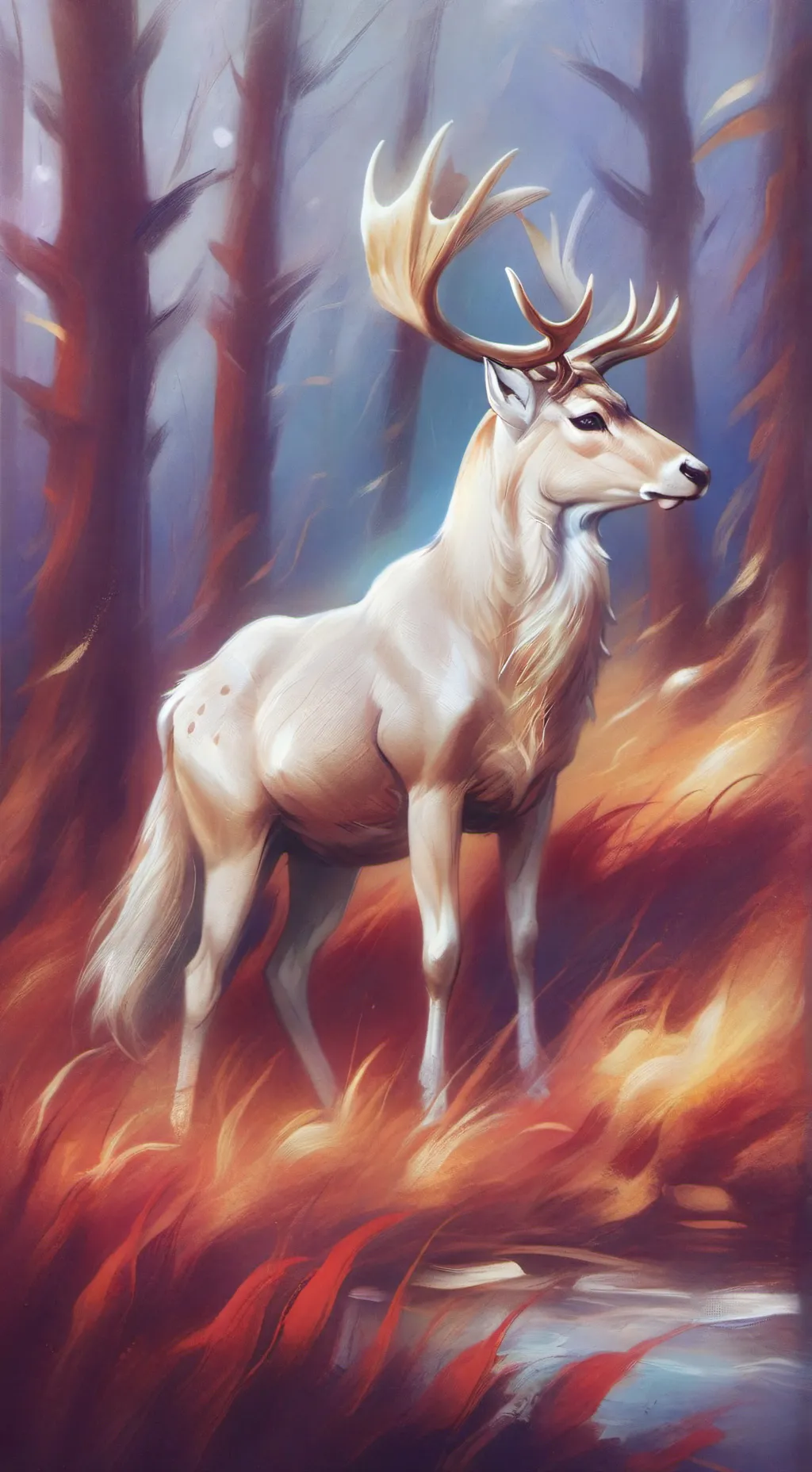 ai character: Therian Friend background