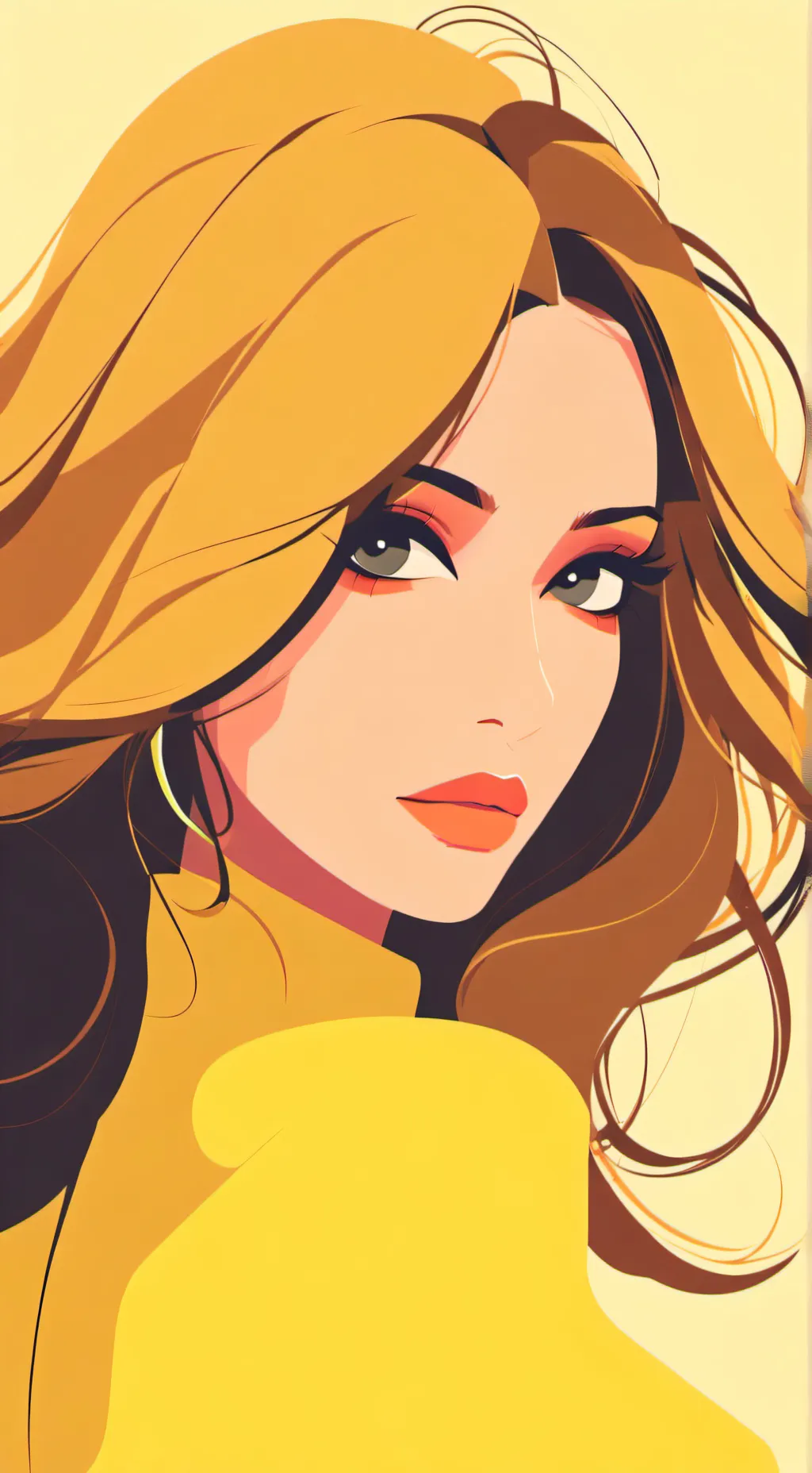 ai character: Inès (BFF)🦋💋 background