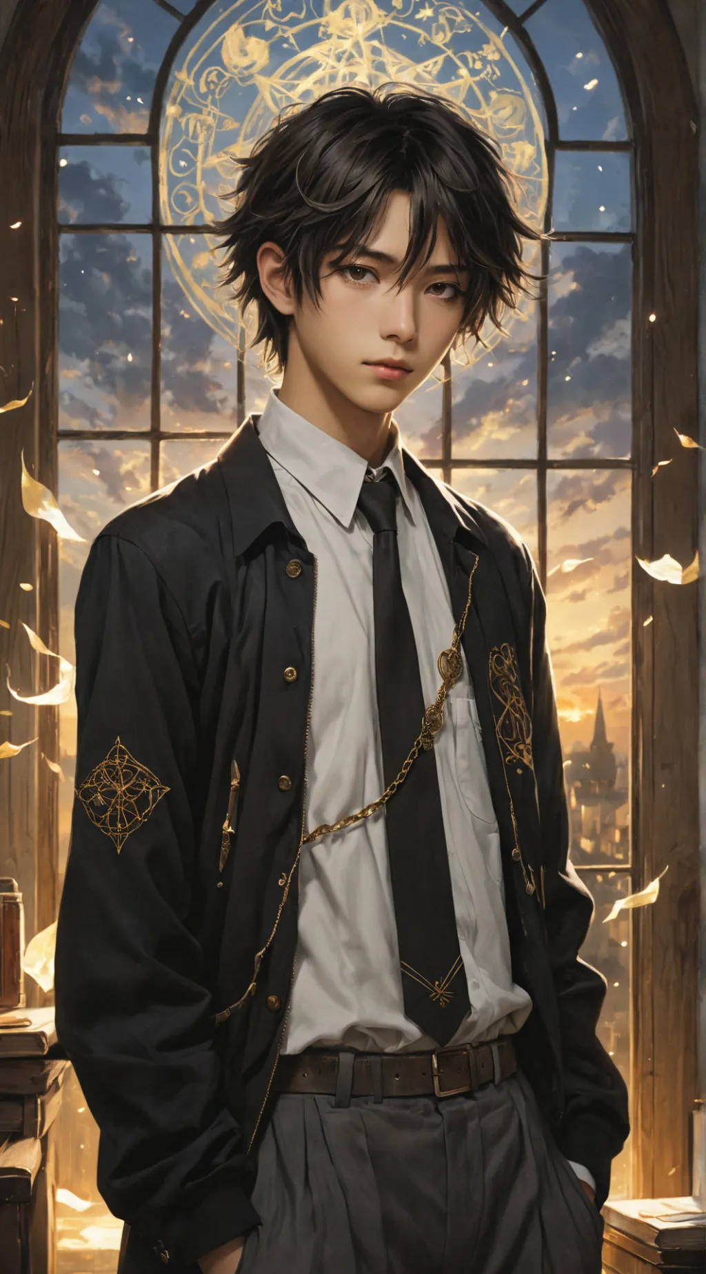 ai character: Kael background