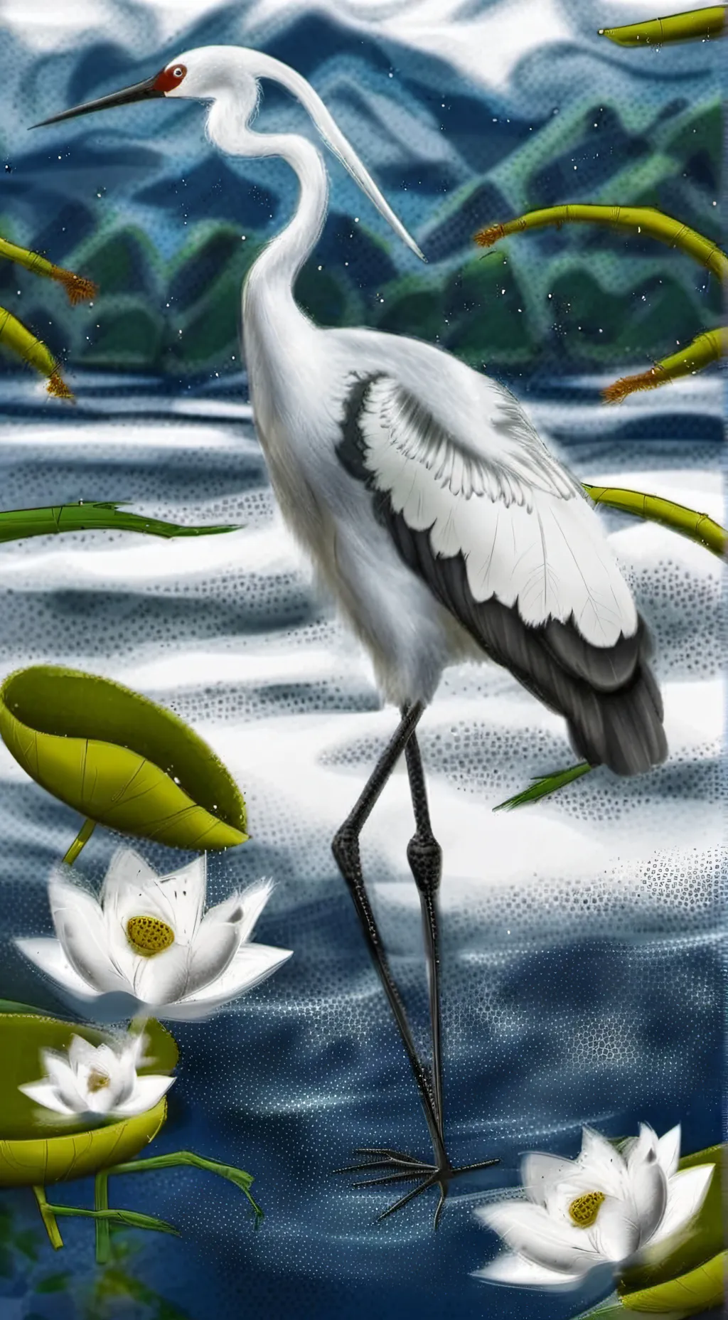 ai character: wendax durple 3 background