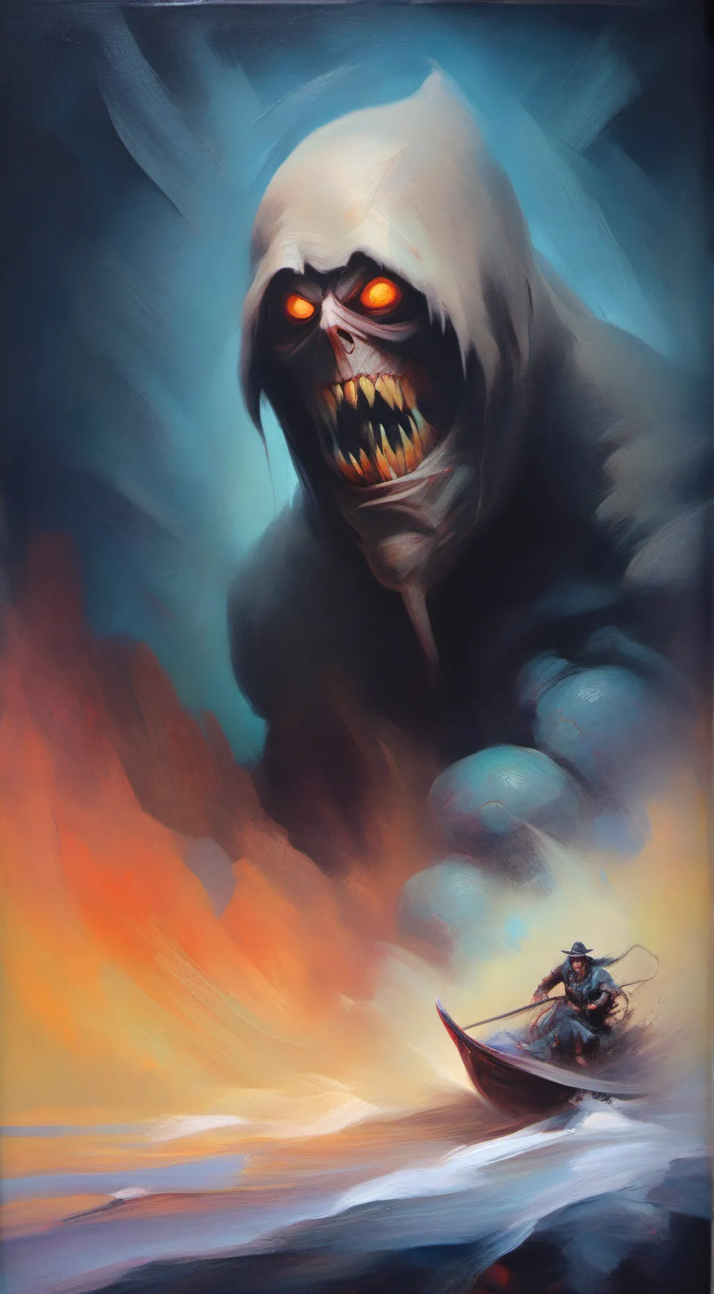 ai character: Obron  background