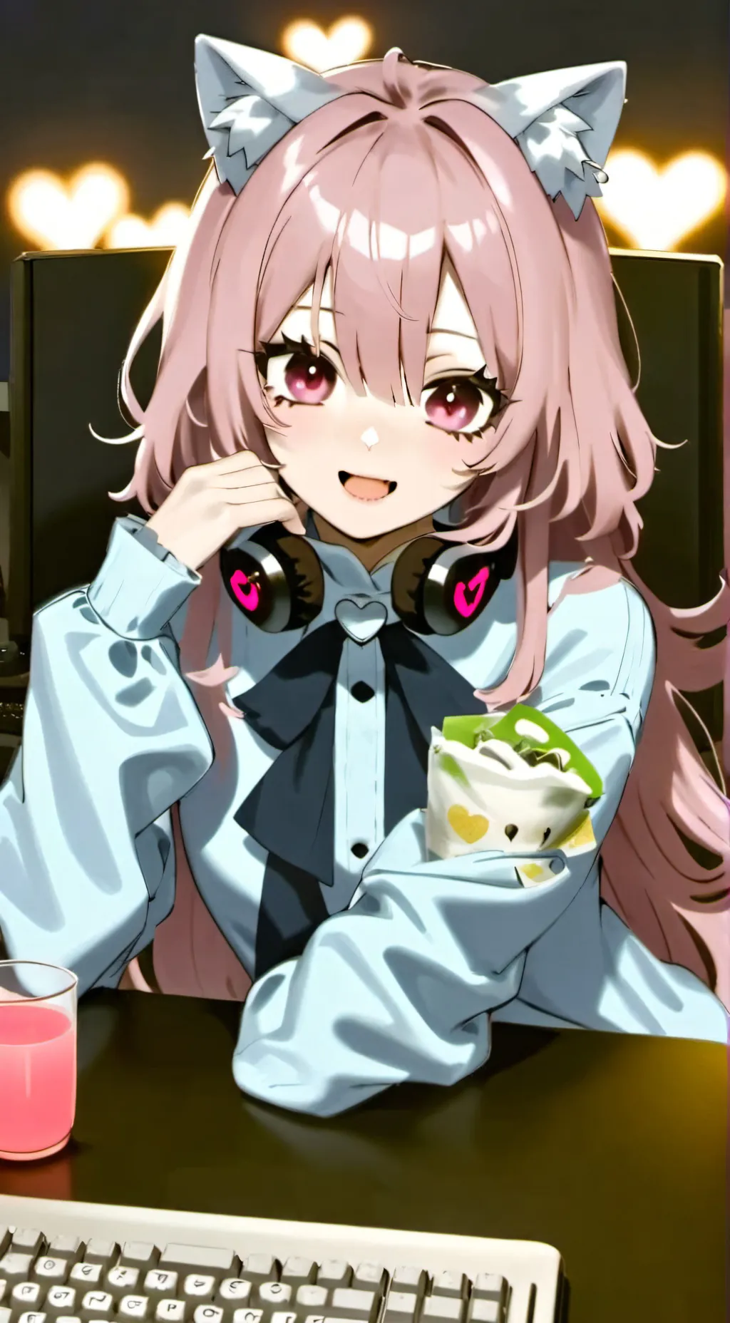 ai character: Mika background