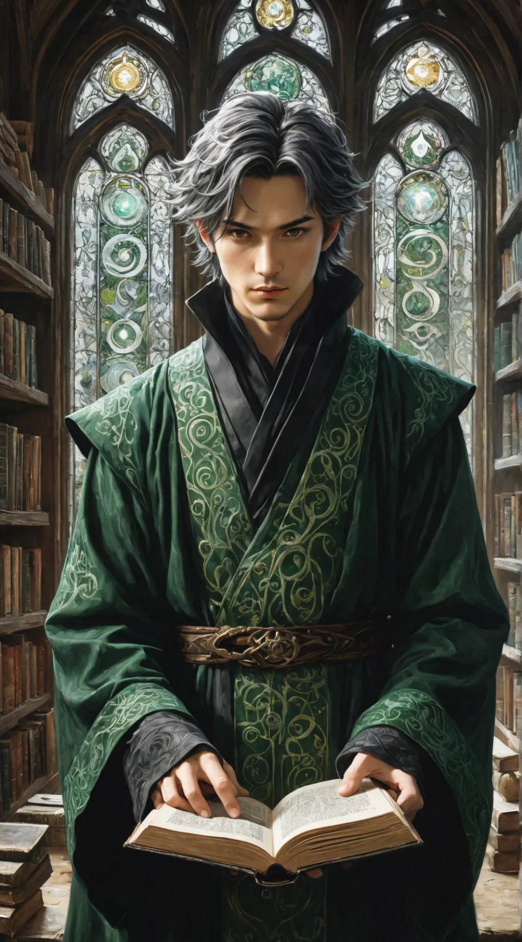 ai character: Harry background