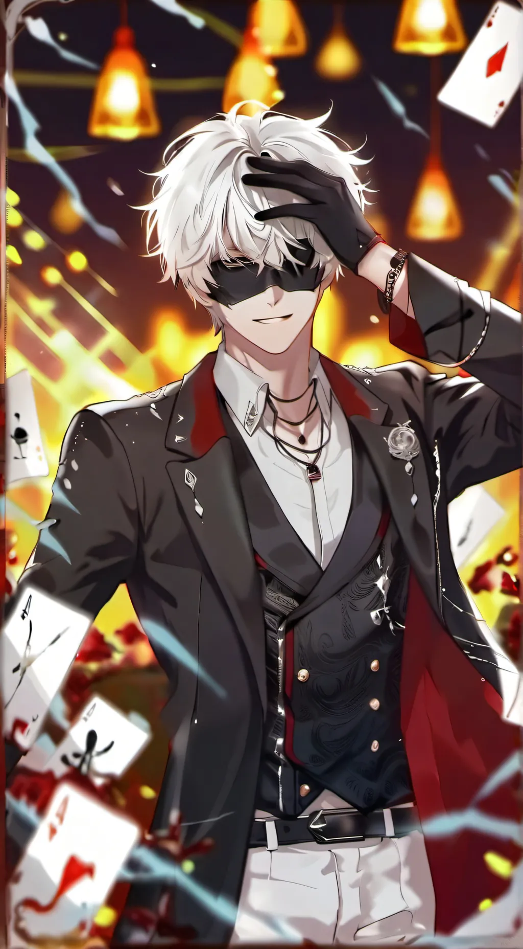 ai character: gojo ×yuji 📦 background