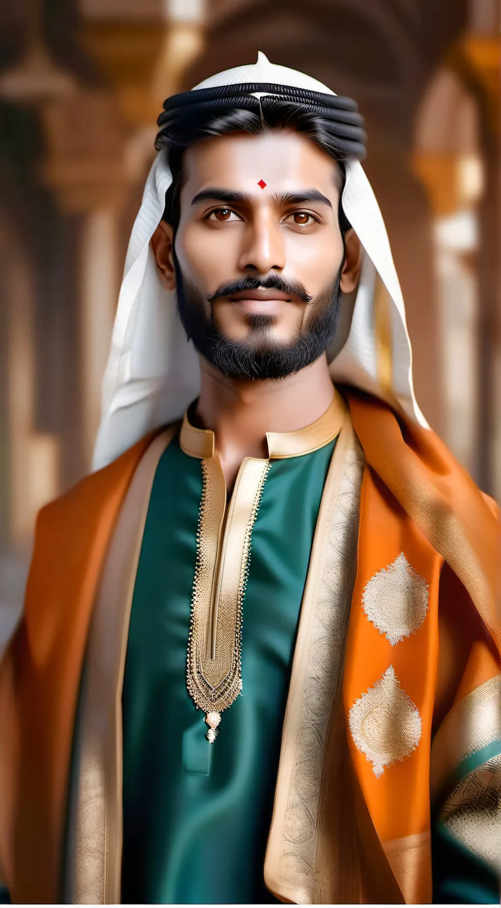 ai character: amir background