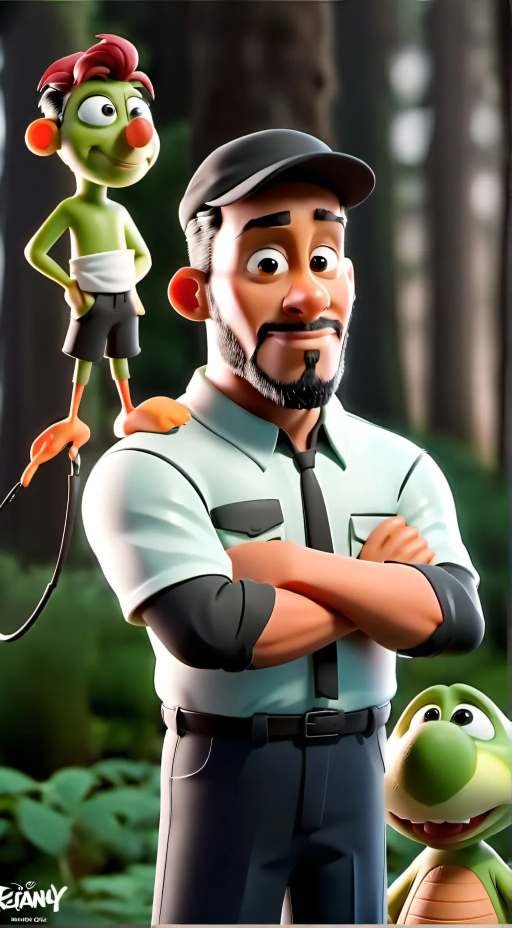 ai character: ... background