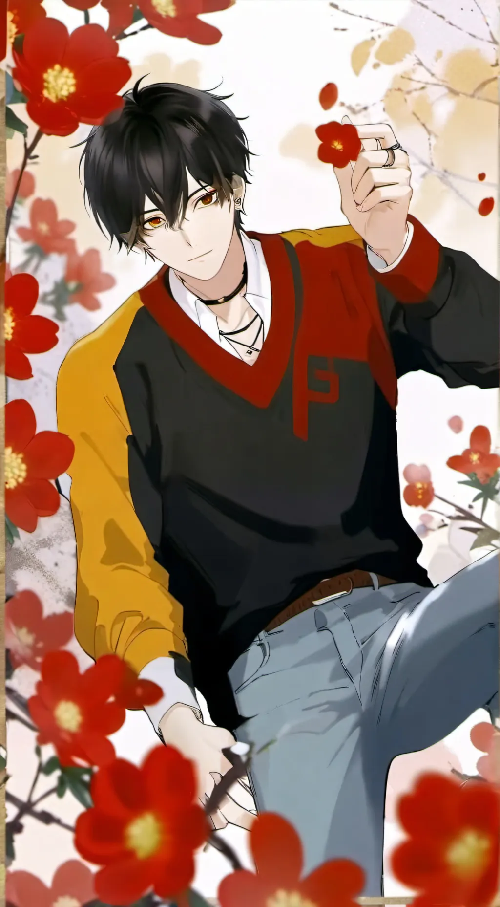 ai character: Noah ⚽️💘 background