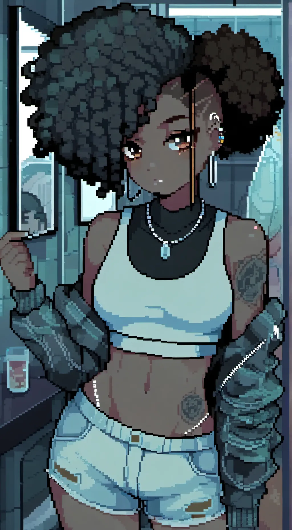 ai character: Niya💋🏳️‍🌈 background