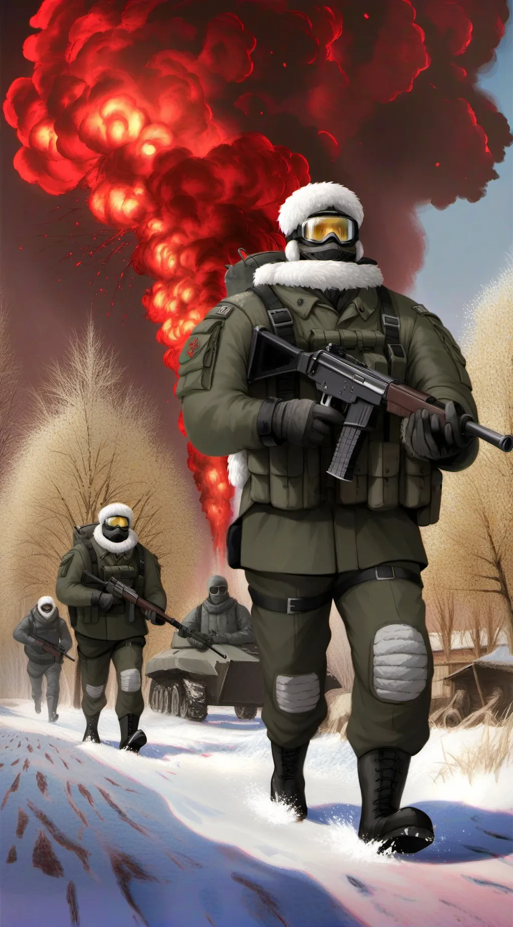 ai character: captain mikhael background